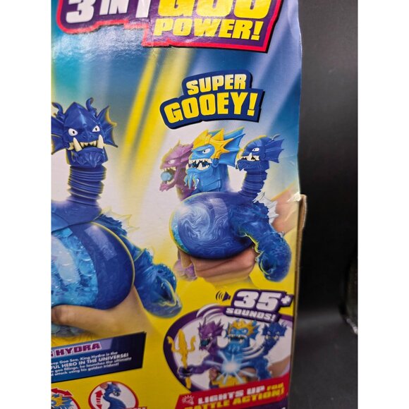 Heroes Of Goo Jit Zu Deep Goo Sea King Hydra 3-In-1 Goo Power Triple Action Toy - Picture 9 of 11